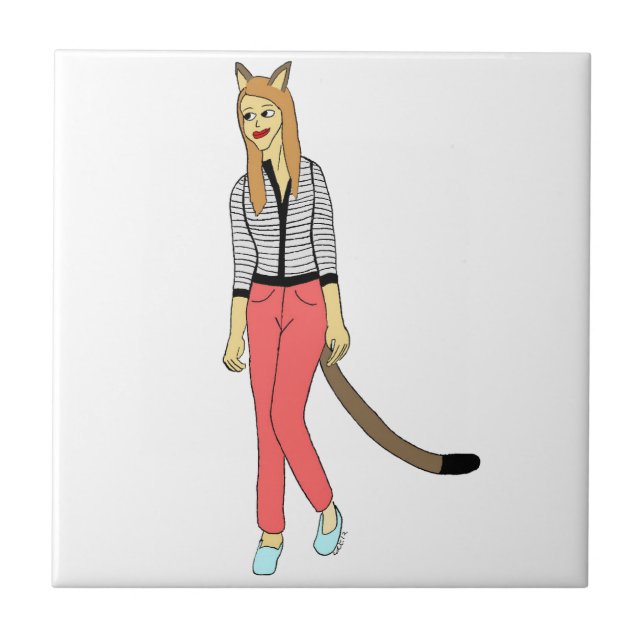 catgirl tile (Front)