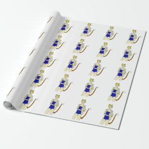 catgirl wrapping paper