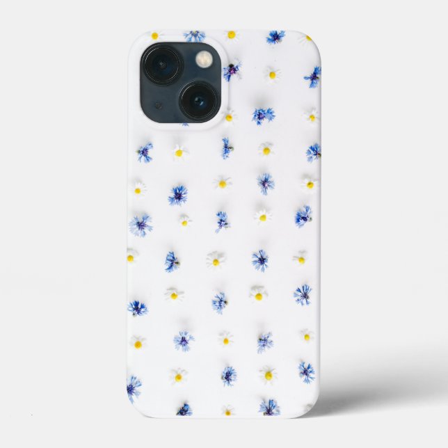 Cath Kidston London Design blue flowers       Case-Mate iPhone Case (Back)
