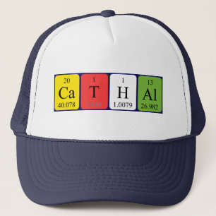 Cathal periodic table name hat