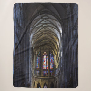 CATHEDERAL INTERIOR SHERPA BLANKET