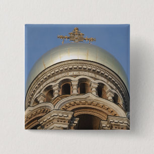 Cathedral 2 Inch Square Button