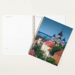 Cathedral and Cityscape Estonia Planner