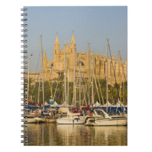 Cathedral and marina, Palma, Mallorca, Spain 2 Notebook
