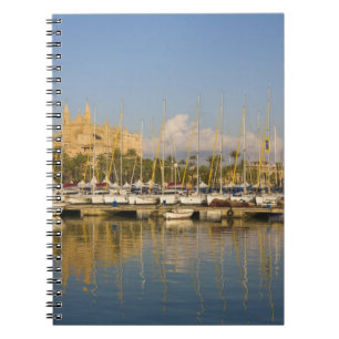 Cathedral and marina, Palma, Mallorca, Spain Notebook