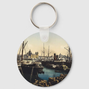 Cathedral and Notre Dame de la Garde, Marseilles, Keychain