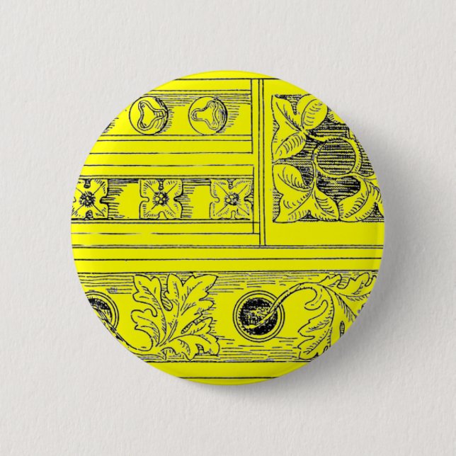 Cathedral Architecture 2 Inch Round Button (Front)