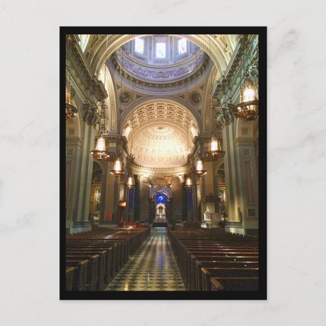 Cathedral Basilica of Peter and Paul, Postcard (Front)