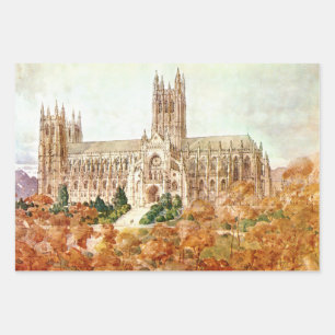 Cathedral Church of Saint Peter and Saint Paul Wrapping Paper Sheet