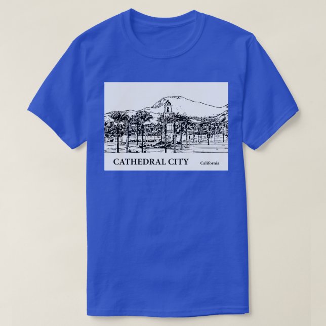 Cathedral City California TShirt 3 (Design devant)