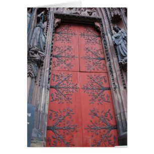 Cathedral Door Strasbourg, France