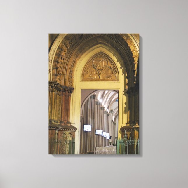 Cathedral Doors - Ecuador Canvas Print (Front)