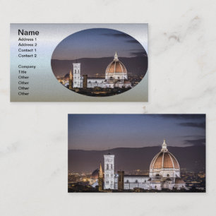 Cathedral - Florance Italy Business Card