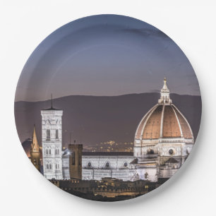Cathedral - Florance Italy Paper Plate