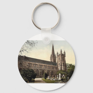 Cathedral from the North, Llandoff (i.e. Llandaff) Keychain