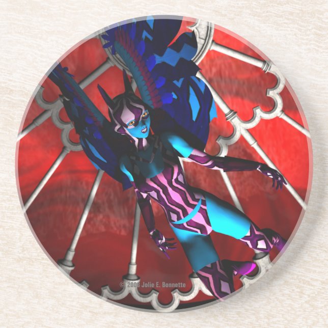 Cathedral Invader Coaster (Front)