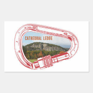 Cathedral Ledge Climbing Carabiner Sticker