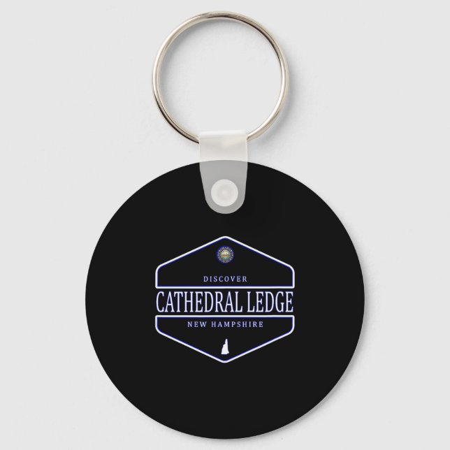 Cathedral Ledge New Hampshire - Cathedral Ledge Nh Keychain (Front)