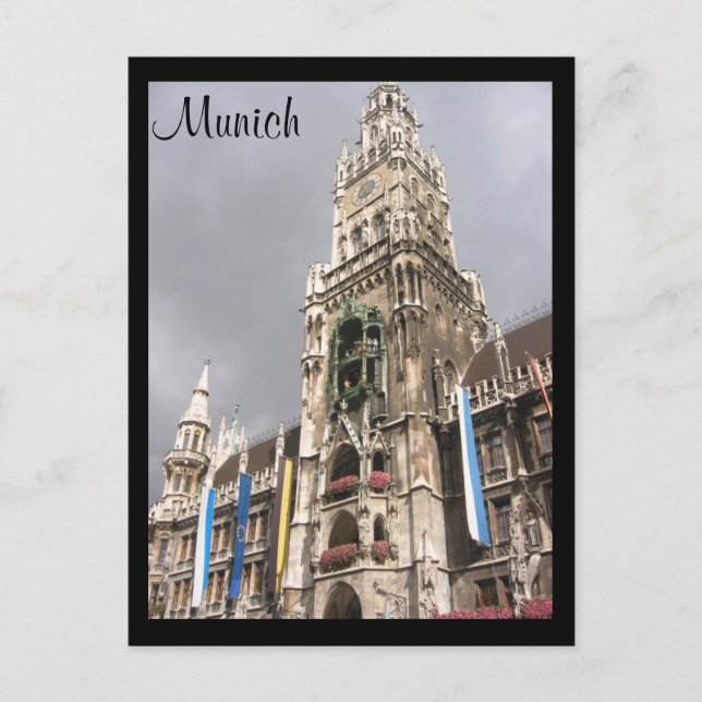 cathedral munich postcard (Front)