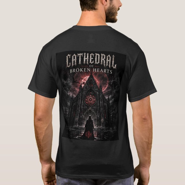 CATHEDRAL OF BROKEN HEARTS  T-Shirt (Back)