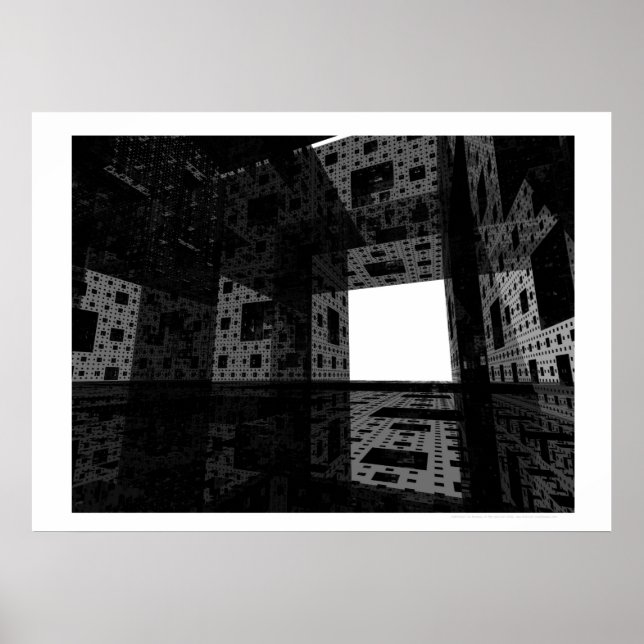 Cathedral of Dreams II (Black and White) Poster (Front)