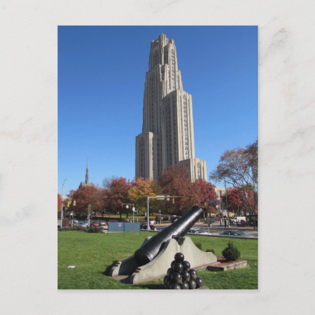 Cathedral of Learning University of Pittsburgh Postcard (Front)