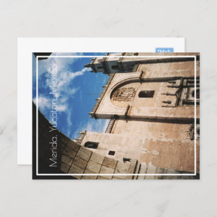 Cathedral of Merida, Yucatan, Mexico Postcard