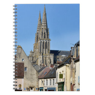 Cathedral of Sees in France  Poster Notebook