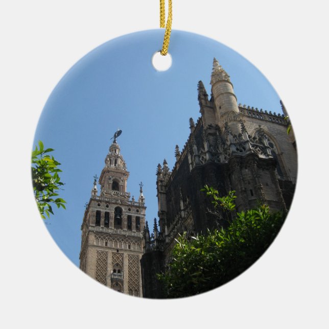 Cathedral of Seville Ceramic Ornament (Front)