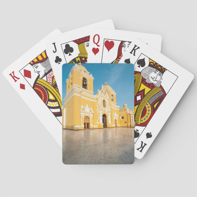 Cathedral Of Trujillo, Trujillo, Peru Playing Cards (Back)