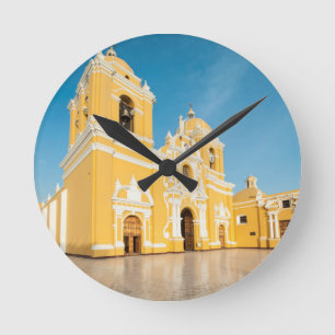 Cathedral Of Trujillo, Trujillo, Peru Round Clock