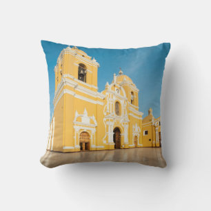 Cathedral Of Trujillo, Trujillo, Peru Throw Pillow