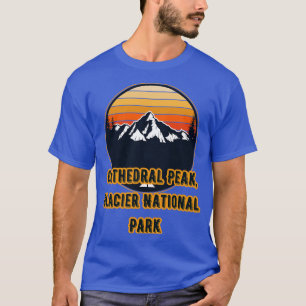 Cathedral Peak Glacier National Park T-Shirt