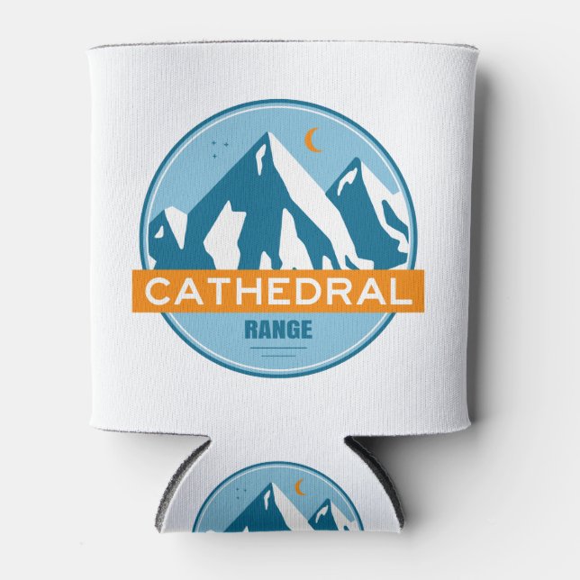 Cathedral Range California Can Cooler (Front)