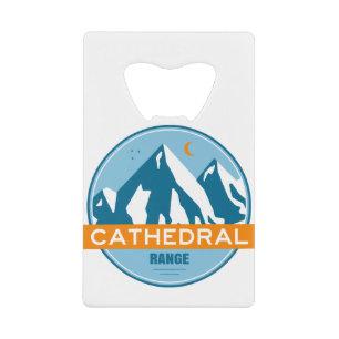 Cathedral Range California Credit Card Bottle Opener