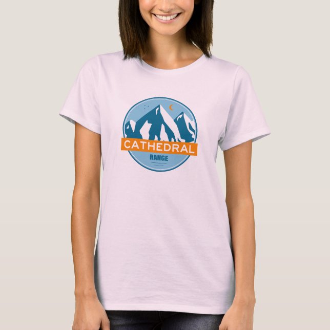 Cathedral Range California T-Shirt (Front)