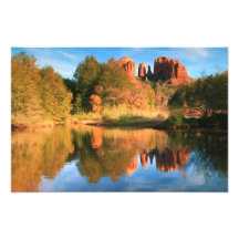 Cathedral Rock and reflections, Sedona Arizona