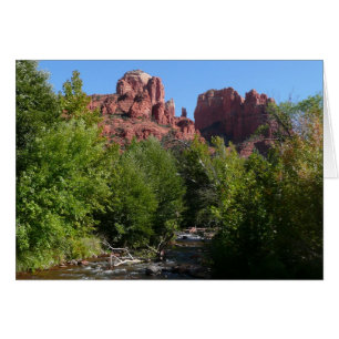 Cathedral Rock and Stream in Sedona Arizona