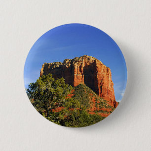 Cathedral Rock, Arizona 2 Inch Round Button