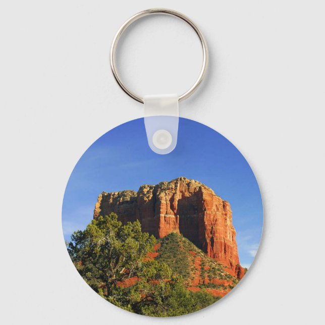 Cathedral Rock, Arizona Keychain (Front)