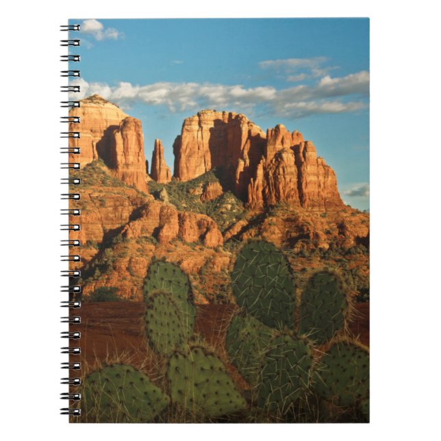 Cathedral Rock at Sunset from Secret Canyon Notebook (Front)