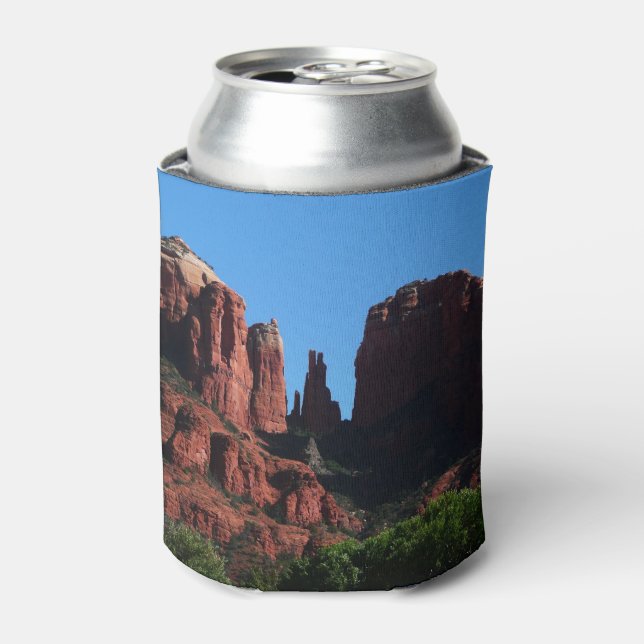 Cathedral Rock in Sedona Arizona Monument Can Cooler (Can Front)