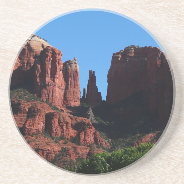 Cathedral Rock in Sedona Arizona Monument Coaster (Front)