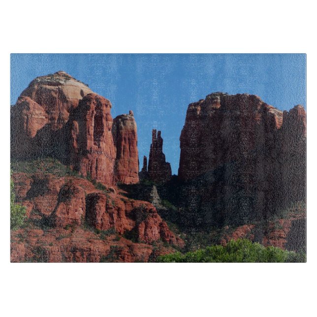 Cathedral Rock in Sedona Arizona Monument Cutting Board (Front)