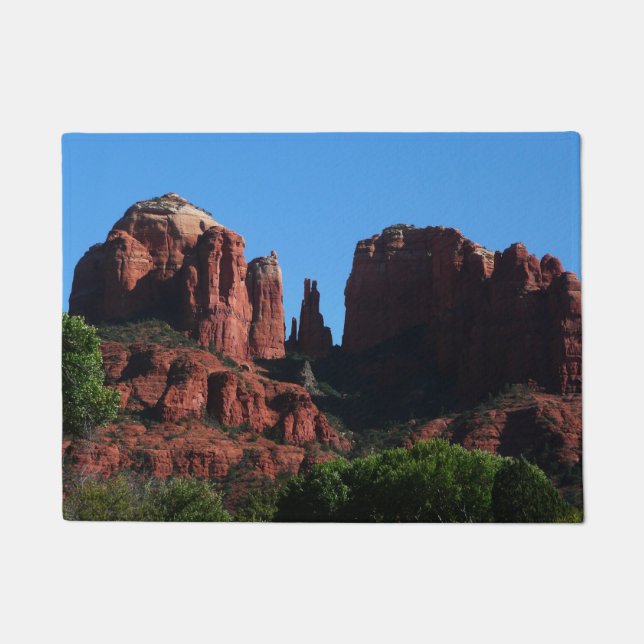 Cathedral Rock in Sedona Arizona Monument Doormat (Front)