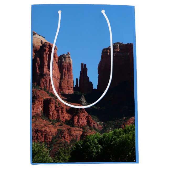 Cathedral Rock in Sedona Arizona Monument Medium Gift Bag (Front)