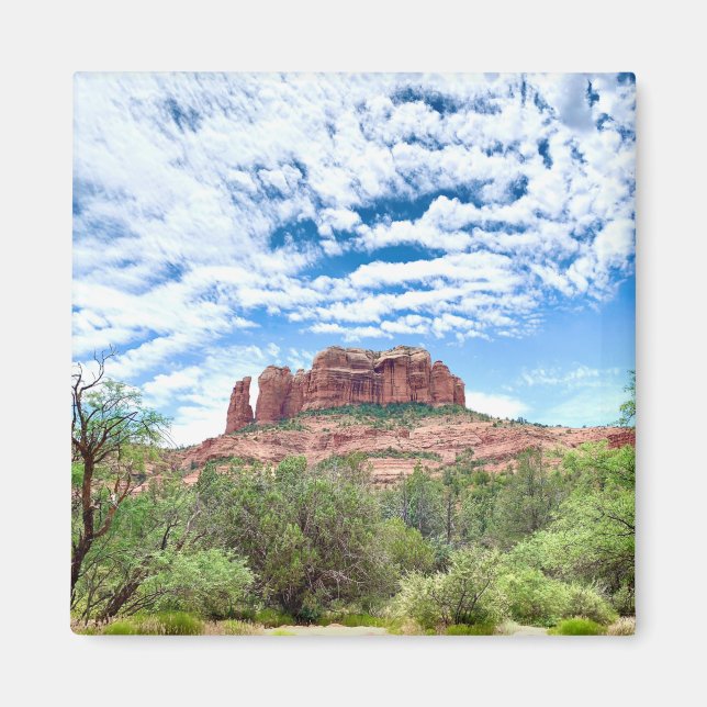 Cathedral Rock Landscape Sedona Magnet (Front)