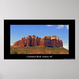 Cathedral Rock Poster