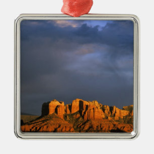 Cathedral Rocks in Sedona Arizona Metal Ornament
