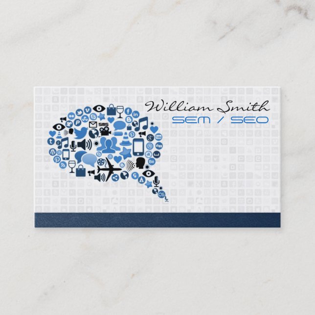 CATHEDRAL/SEM/Social Average Business Card (Front)